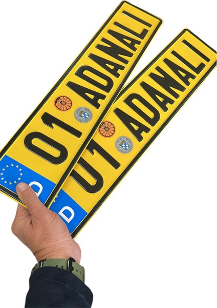 Alman Plaka, Yabancı Plaka, Dekor Plaka