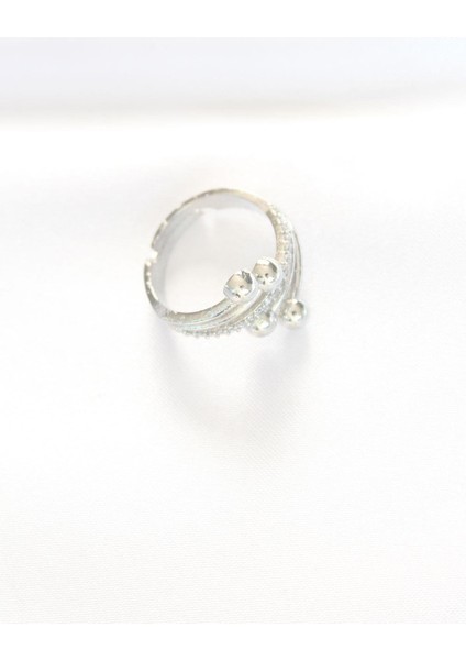 Topçuk Model Zirkon Taşlı Silver Renk Ayarlanabilir Yüzük - PRT3500EB01333 modelleri