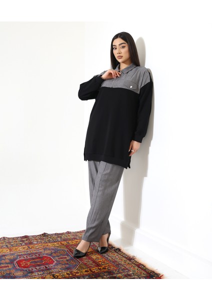 Önden Fermuarlı Tunik Spor Takım indirimleri