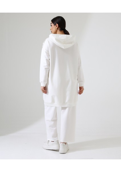 Inci Kapüşonlu Spor Pamuk Takım