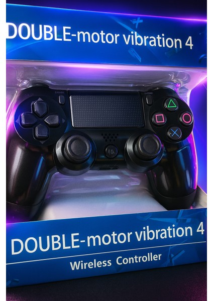Playstation 4 (Ps4) Uyumlu Joystick Kablosuz Oyun Kolu Çift Titreşimli Motor Kumanda Doubleshock Joystick Ps4