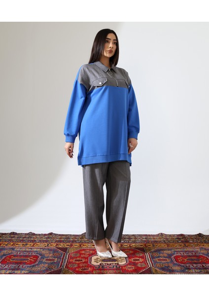 Önden Fermuarlı Tunik Spor Takım fırsatları