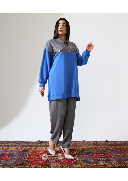 Önden Fermuarlı Tunik Spor Takım indirimleri