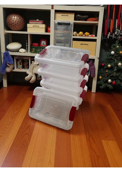 5'li Sızdırmaz Klips Kapaklı Şeffaf Saklama Kabı / Rahat Kullanım Şık Görünüm modelleri