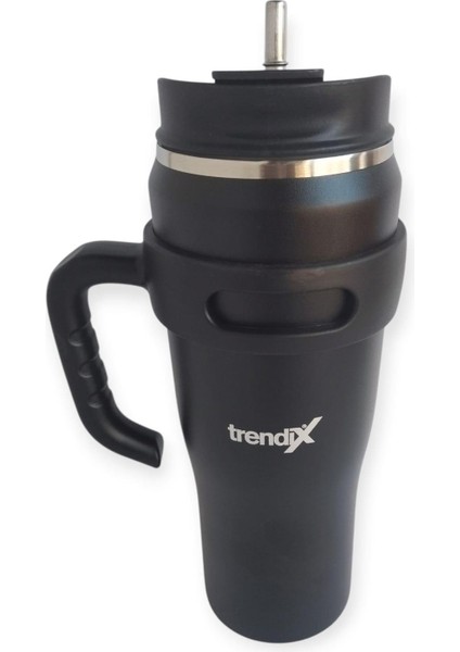 Çelik Içli Termos 1200 ml Siyah