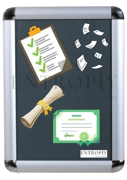 30 Adet - 21X 30 Belge Çerçevesi - Doküman Poster Sertikası