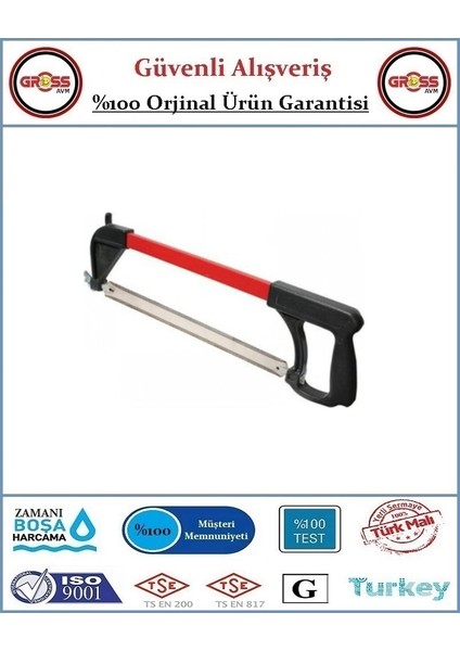 Demir Testere Kolu ve Ağzı