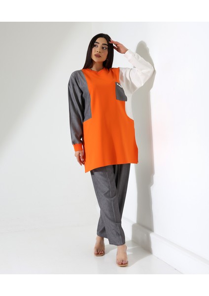 Cep Detaylı Tensel Spor Takım