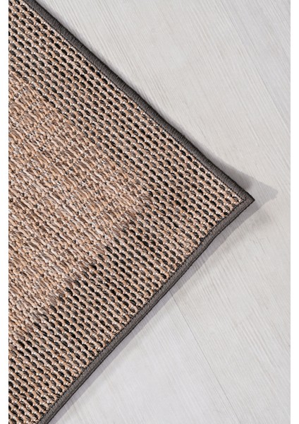 Sisaletta Jüt Görünümlü Sisal Dokuma Modern Kilim | Tozumaz, Robot Süpürge Uyumlu