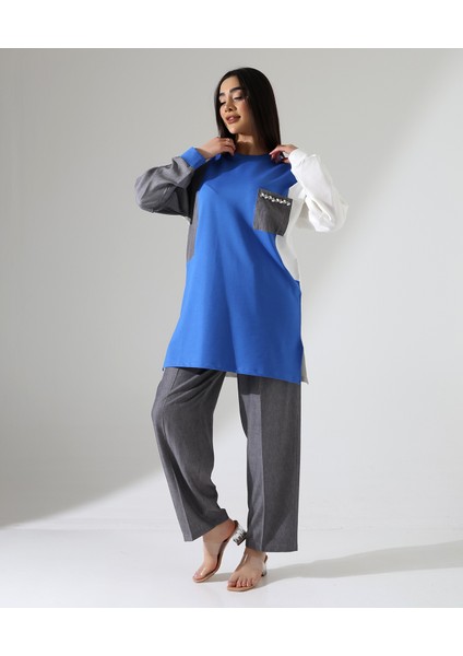 Cep Detaylı Tensel Spor Takım modelleri