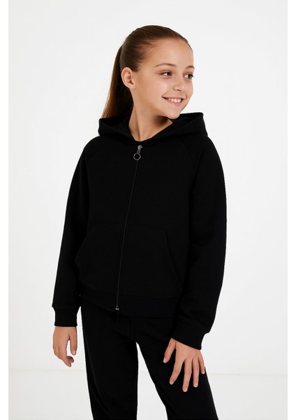 Kız Çocuk 7 - 10 Yaş Uzun Kollu Fermuarlı Okul Eşofman Takımı fiyatları