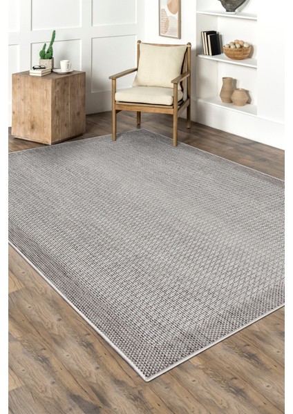 Sisaletta Jüt Görünümlü Sisal Dokuma Modern Kilim | Tozumaz, Robot Süpürge Uyumlu