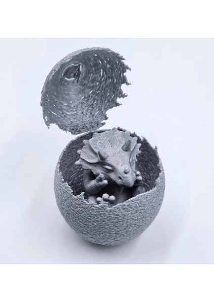Dinozor Yumurtası-Çatlayan Yumurta Oyuncak-Dino Egg-Triceratops-1 Adet fiyatları