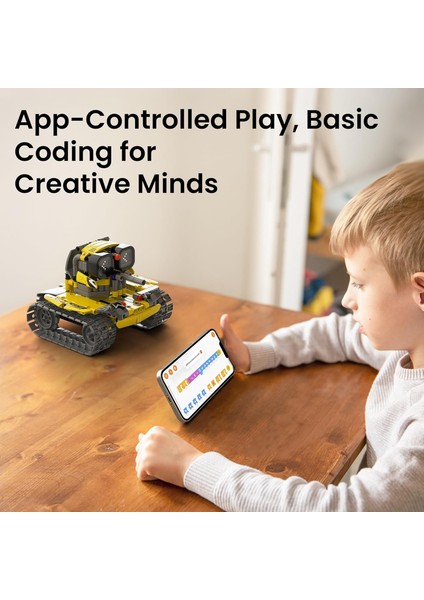 5'i 1 Arada Akıllı Robotik Set – Programlanabilir Uzaktan Kumandalı Robot Oyuncak (6+ Yaş) modelleri