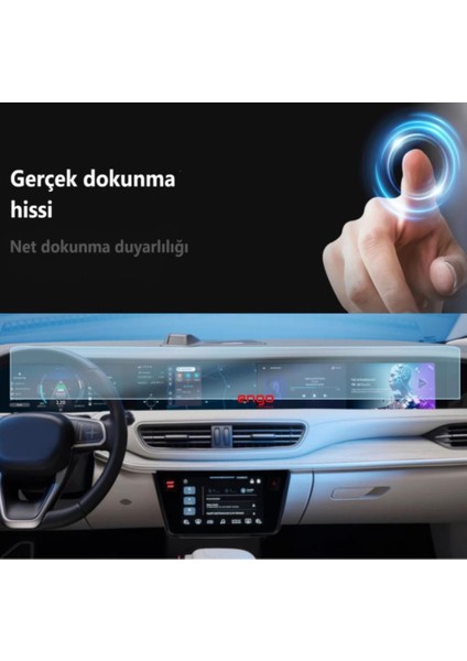 Togg T10F Ekran Koruyucu Dijital Gösterge ve Multimedya Nano Parlak modelleri