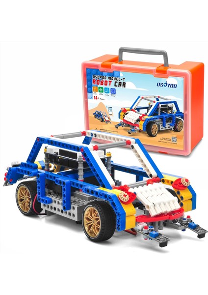 Model-T Building Block Robot Car Kit – Arduino Stem Eğitici Robotik Set