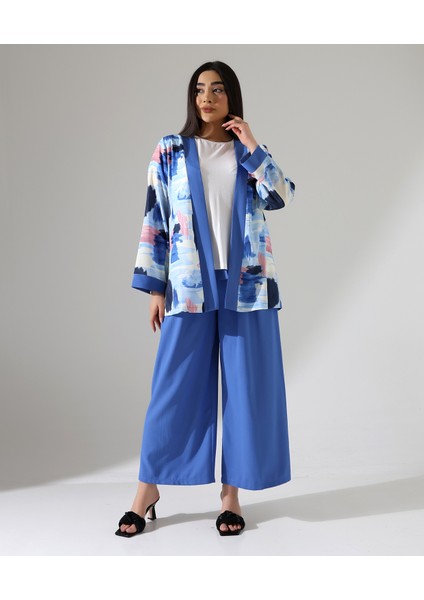 Kısa Kimono Tesettür Takım modelleri