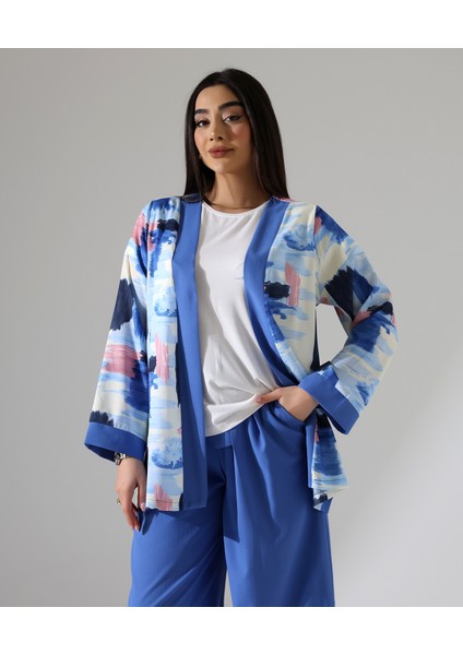 Kısa Kimono Tesettür Takım