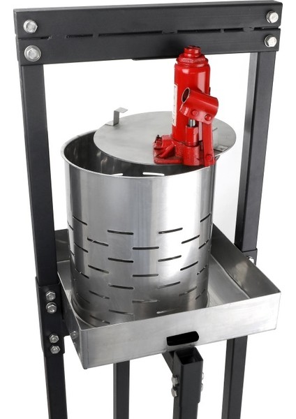 Üzüm Presi 15LITRE Krom ve Demontre Edilebilir