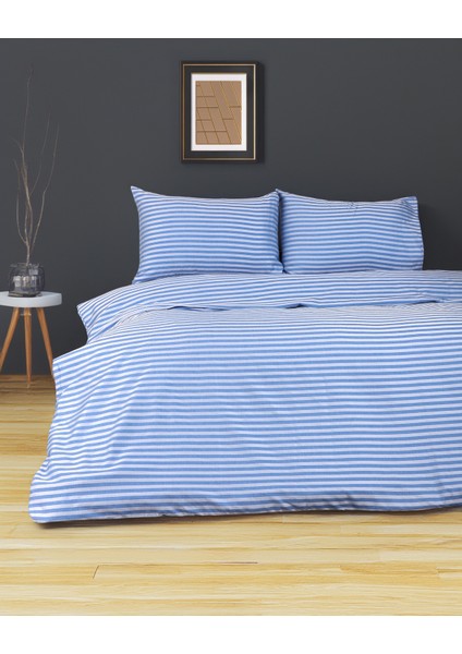 Saten Çift Kişilik Lastikli Çarşaf Nevresim Takım