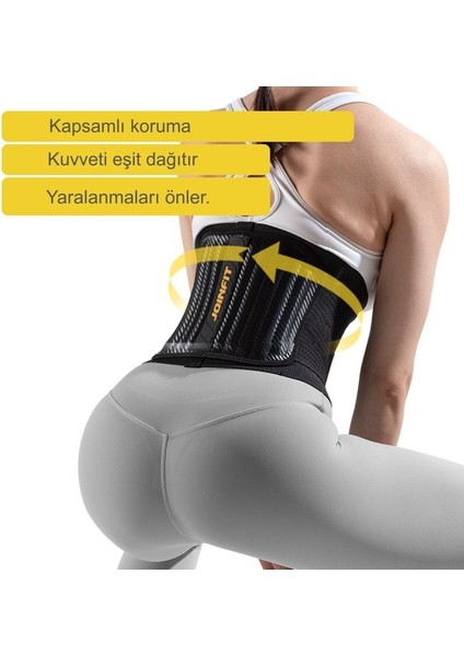 Joınfıt Postür (Duruş) Düzeltme ve Bel Destekleme Ağırlık Kemeri Medium