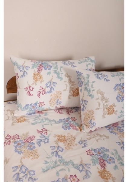 Çiçek Tek Kişilik Lastikli Çarşaf Nevresim Takım fiyatları