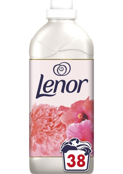 Şakayık ve Ebegümeci Çamaşır Yumuşatıcısı Bitkisel Bazlı, Boya Içermez 38 Yıkama, 880 ml