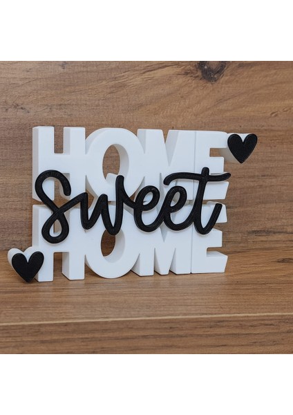 Home Sweet Home Dekoratif Yazı / Ev Dekorasyon / Obje / Lunar Design fiyatları