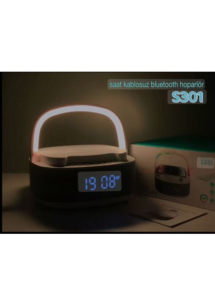 S301 LED Wireless Chargıng Speaker modelleri