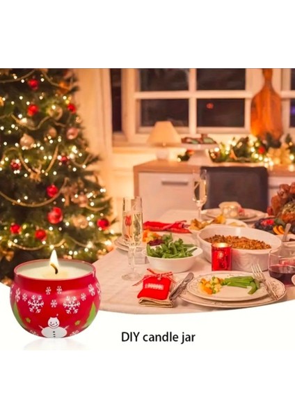 Yılbaşı Temalı Kokulu Mum