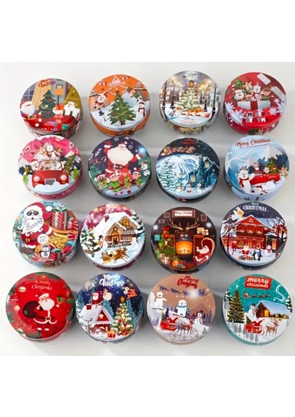 Yılbaşı Temalı Kokulu Mum