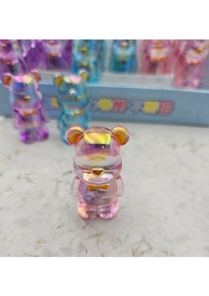 Kawaii Ayıcıklı Hologram Rengarenk Sevimli Çelik Bıçaklı Kalemtıraş 1ADET fiyatları