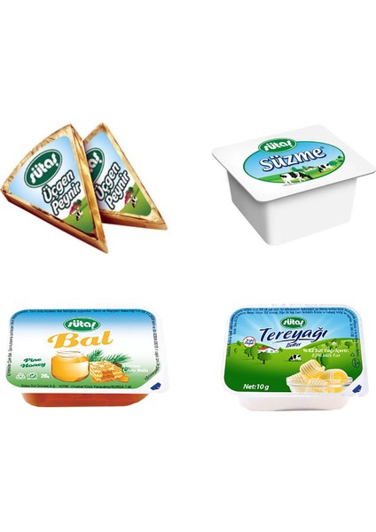 Kahvaltı Seti 4 Çeşit 20'li Set