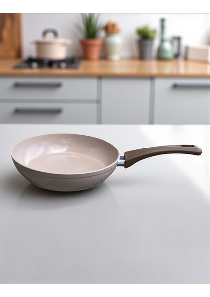 Granit Sahan Kızartma Tavası Yapışmaz Granit Tava 24CM