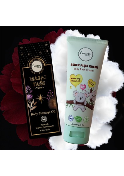 Pişik Kremi-Masaj Yağı Ikili Set