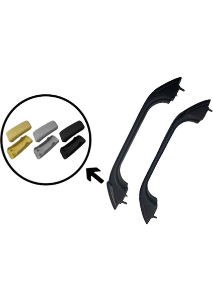 Bmw E36 Uyumlu Tavan Tutamaç Kapağı (Gri)