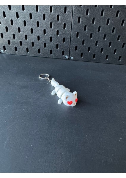 Kalpli Kedi Anahtarlık