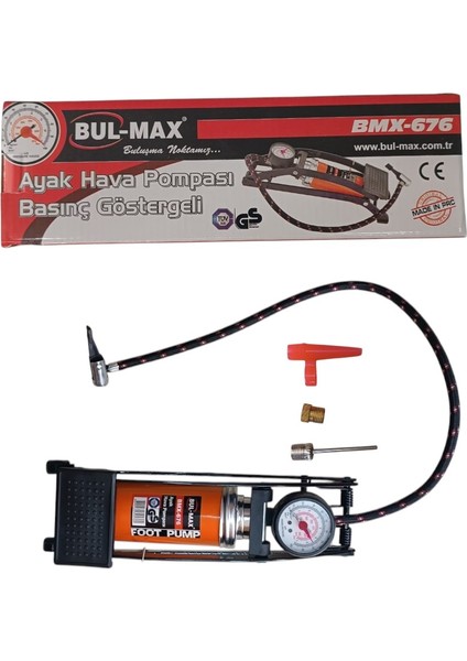 Oto Araç Lastik Pompası Top Lastik Hava Şişirme Bisiklet Motosiklet Lastik Şişirme