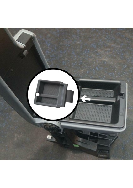 Bmw E46 Uyumlu Kolçak Haznesi (Bej)