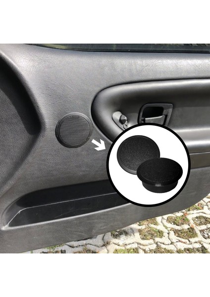Bmw E36 Uyumlu Hoparlör Kapağı (Siyah)