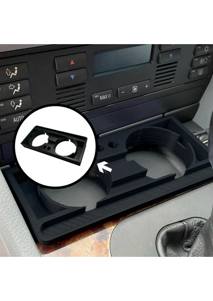 Bmw E39 Uyumlu Ön Bardaklık