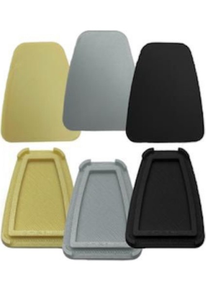 Bmw 46 Uyumlu Kapı Kolu Kapağı (Gri)