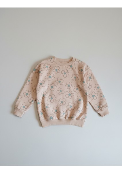 Çiçek Desenli Iki Ip Kız Çocuk Alt Üst Takım indirimleri