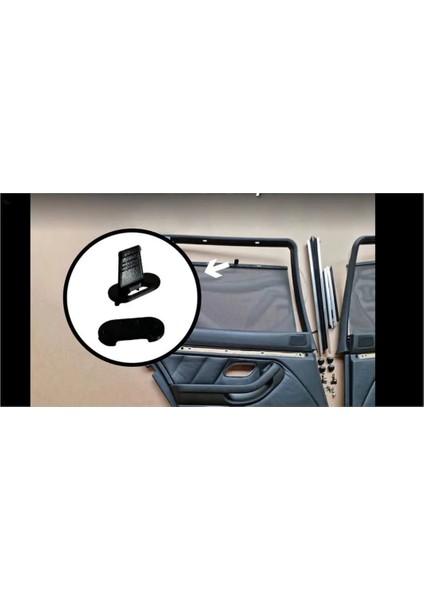 Bmw E39 Uyumlu Perde Klipsi