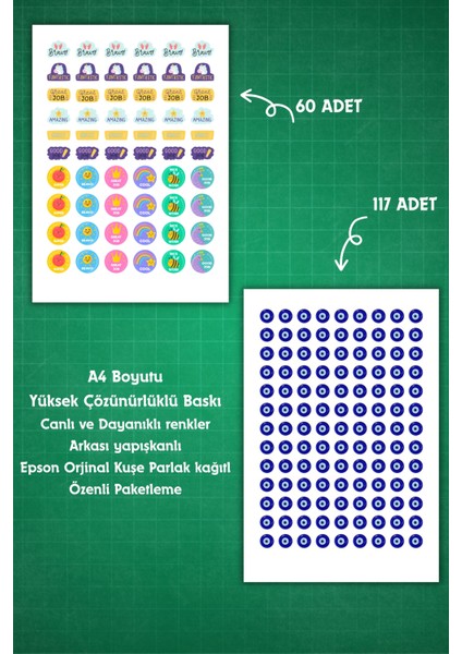 8 Sayfa Öğretmen Sticker Seti Öğrenci/ Ödül/ Ödev STICKERI/MOTIVASYON/450 Den Fazla Etiket fırsatları