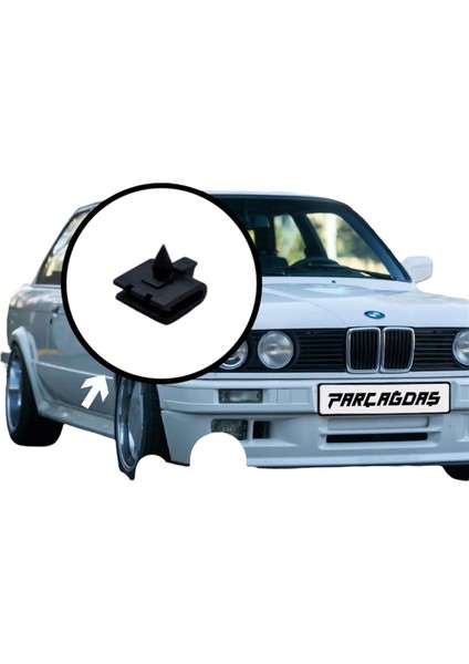 Bmw E30 Uyumlu Marşipiyel Klipsi 4 Adet