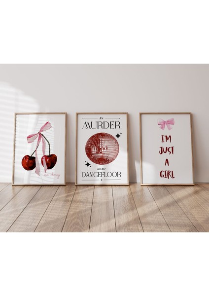 3'lü Poster Seti, Estetik Duvar Posteri Seti, Çerçevesiz Poster fiyatları