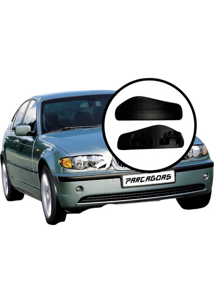 Bmw E46 02-05 Sedan Uyumlu Far Yıkama Kapağı (Sol)