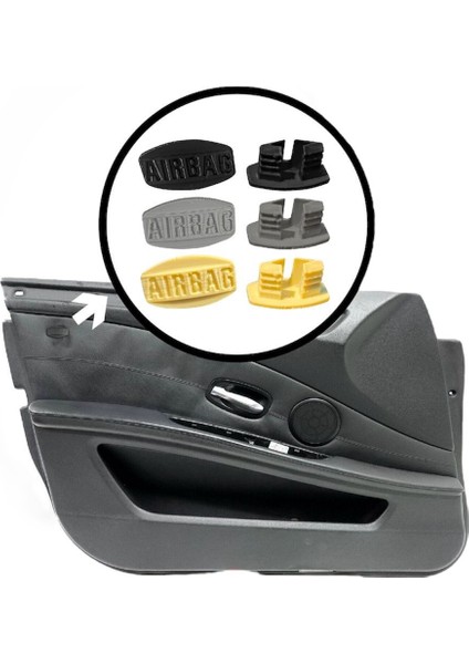 Bmw E53 Uyumlu Airbag (Gri)