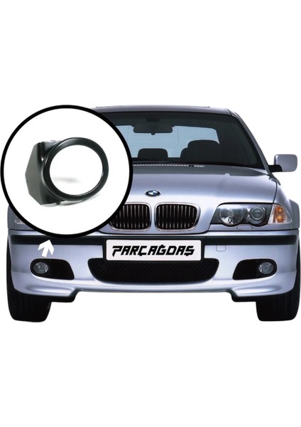 Bmw E46 Uyumlu Sis Far Çerçevesi (Sol)